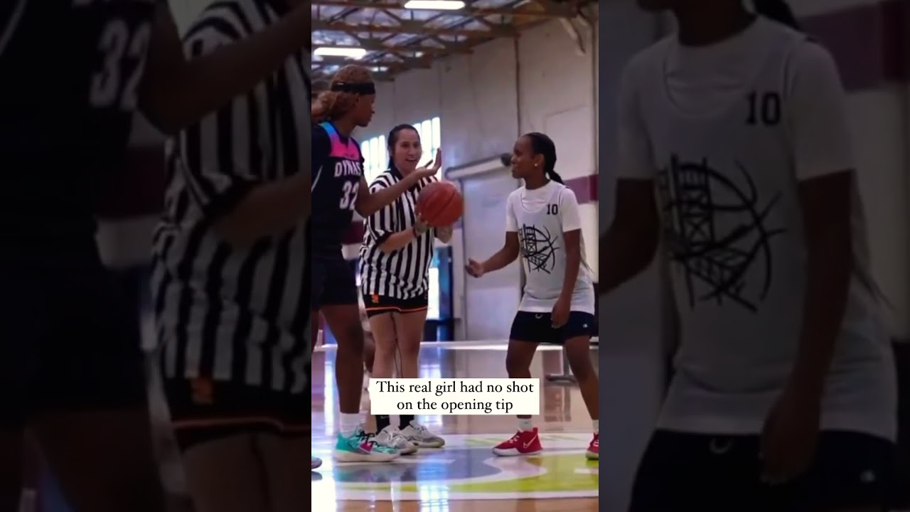 Этот ребёнок пробрался на турнир AAU среди девочек из средней школы! 