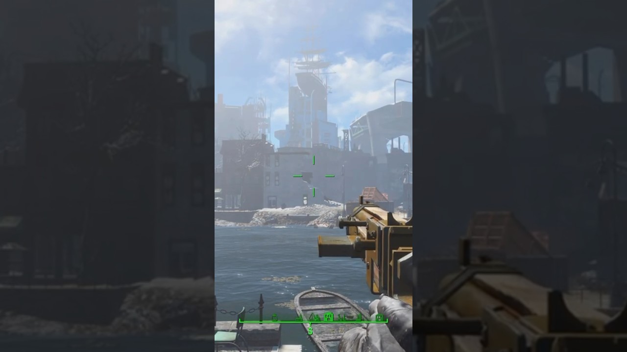 Seeing the USS Constitution fly in Fallout 4 