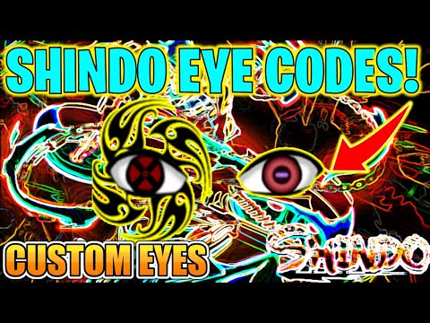 ⭐SHINDO LIFE BYAKUGAN CUSTOM EYE CODES⭐ 