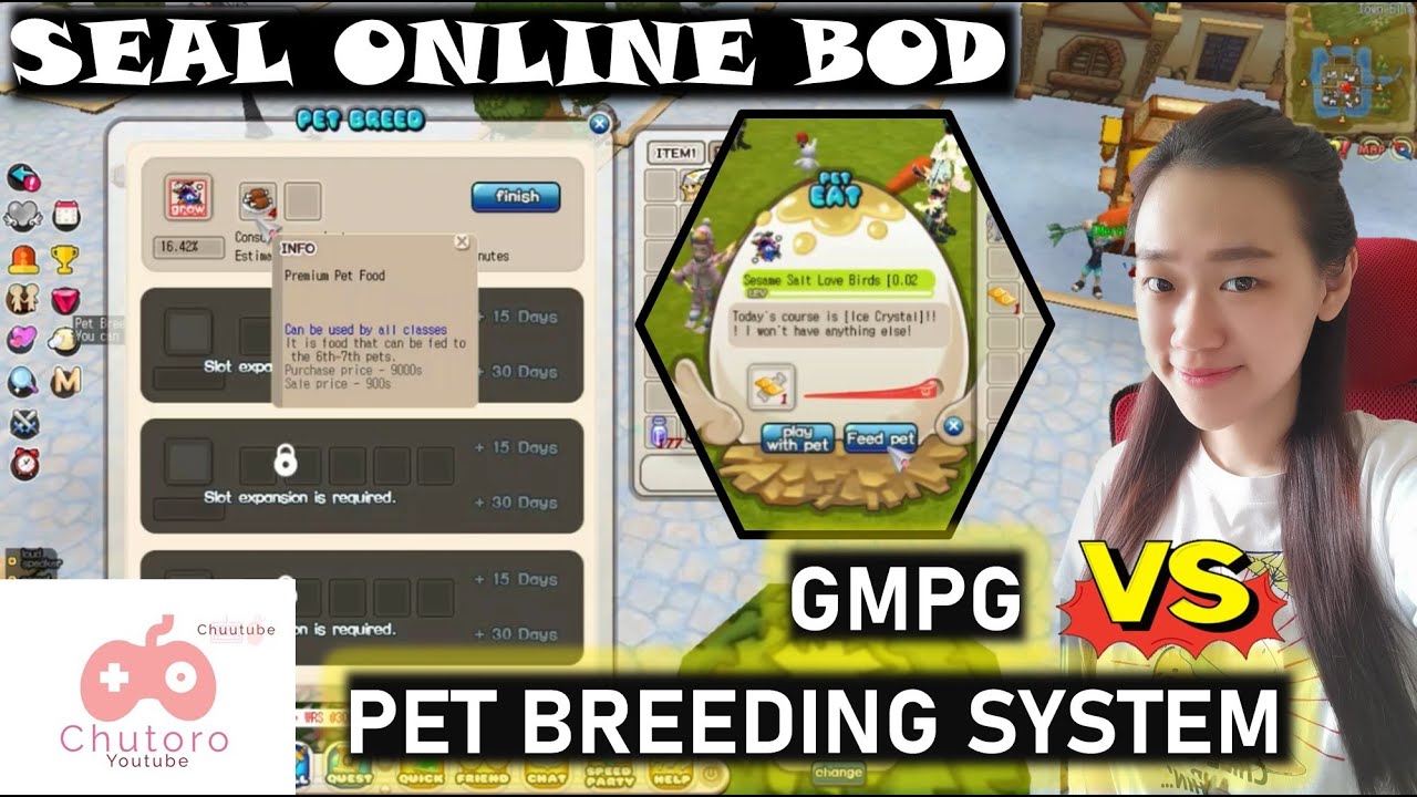 seal online pet  Update  Pet Breeding System: Effective? Efficient? - Seal Online BOD