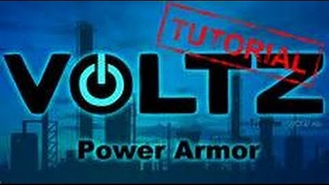 voltz minecraft power armour tutorial