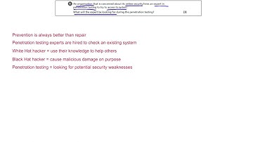 System Security and Software: Penetration Testing - OCR GCSE Computer Science