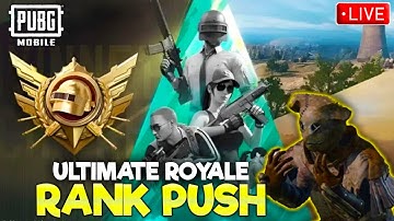 FRIDAY NIGHT ULTIMATE ROYALE SWEAT FEST | PUBG MOBILE ROAD TO LEGEND