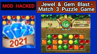 Jewel & Gem Blast  - Match 3 Puzzle Game MOD HACKED APK screenshot 5