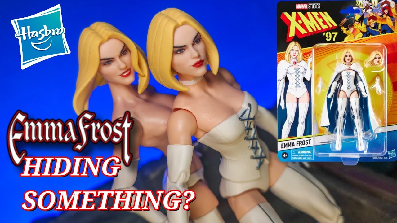 Обзор и сравнение фигурки Marvel Legends Эмма Фрост X-Men 97 Hellfire Club White Queen