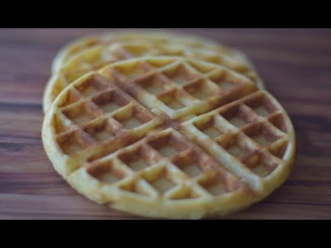 [SUB]Crispy Homemade Waffle Recipe :: Gluten Free Rice Flour Waffle ...
