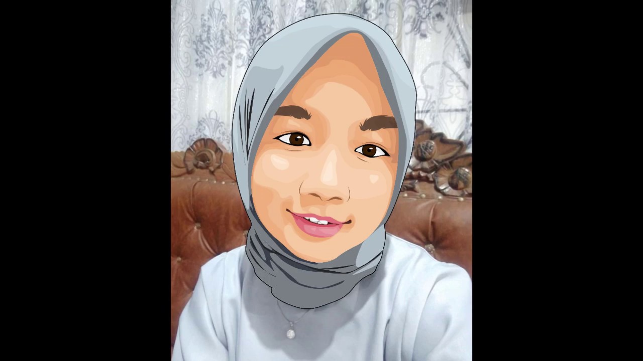 The process of making face vectors YouTube