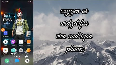 oxygen OS widget for any Vivo and iqoo phones
