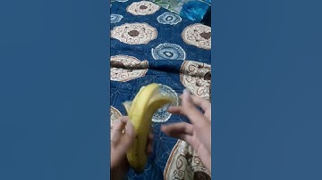 Hướng dẫn mọi người ăn chuối đúng cách:)) #shorts