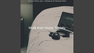 Subtle Jazz Piano Solo - Vibe for Remote Work