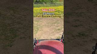 Solis H24+ Tractor Half Way To The 50 Hour Service #shorts #trending #tractor #farming #shortvideo