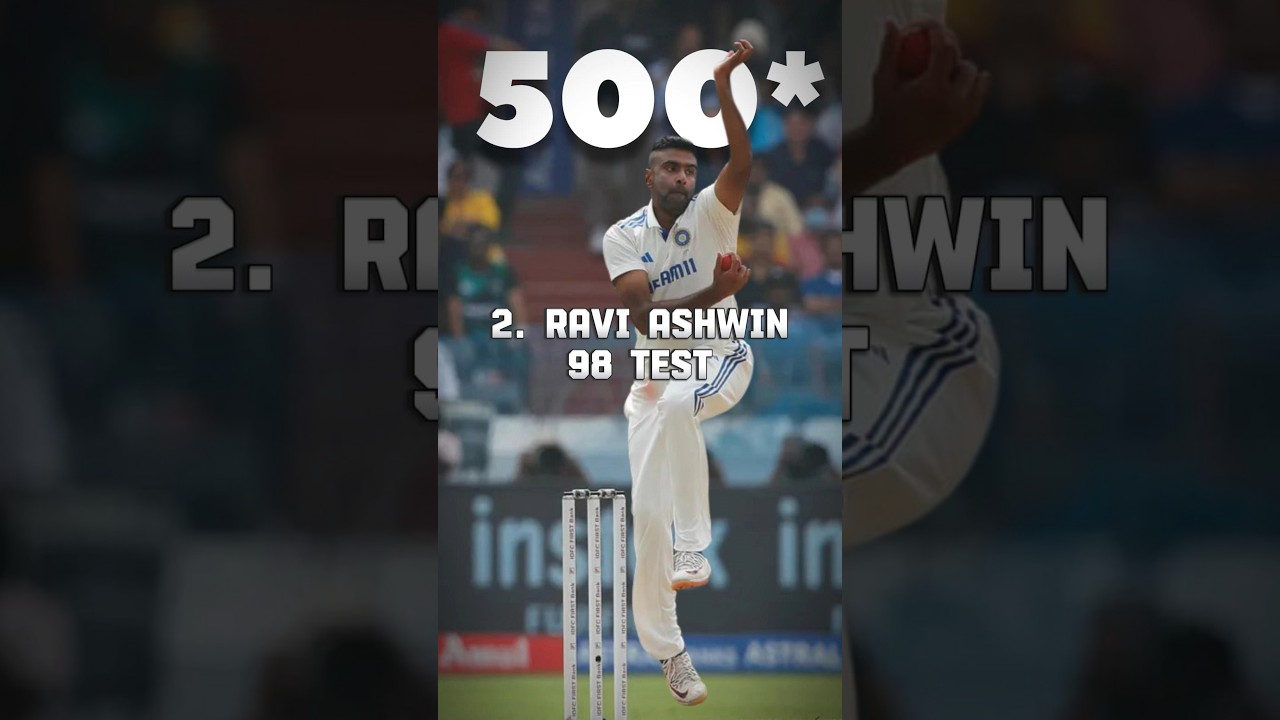 Fastest to Reach 500 Wickets in Test Cricket 