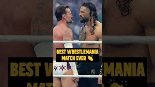 Roman Reigns vs. CM Punk was 10/10 no notes 🤌