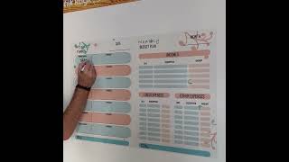 Dry Erase 2023 Weekly Planner Organizer Model-10