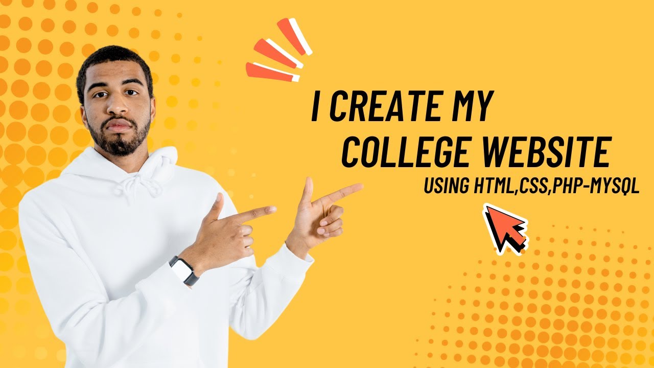 I CREATE MY COLLEGE WEBSITE | USING HTML, CSS, PHP-MYSQL ...