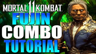 Mortal Kombat 11 - 423 Damage Fujin Combo Tutorial - Daryus P