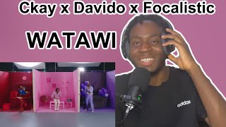 Ckay - WATAWI (feat. Davido, Focalistic & Abidoza) (Reaction Video)