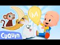 Colorful egg Machine! Learn colors, animals and the alphabet with Cuquin and Ghost