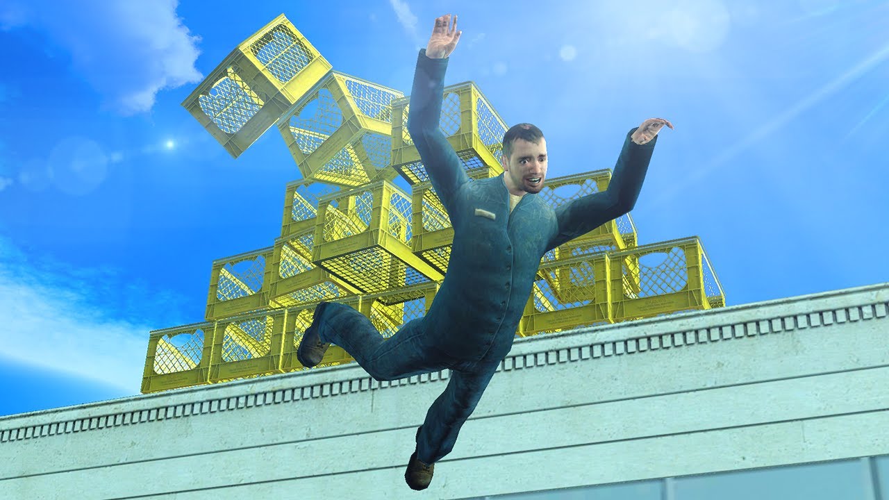 ビルの上で遊ぶの危なすぎワロタ - GMOD HDS #1