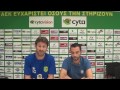 Δηλώσεις Thomas Christiansen-AEK