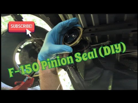 Ford F-150 Pinion Seal Change for Beginners! EASY - YouTube