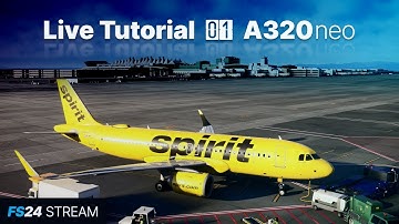 Live Tutorial #1 • A320neo • iniBuilds A320 v2 • MSFS 2024