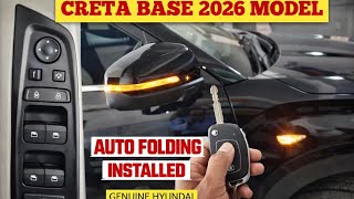 CRETA 2026: FINALLY! Autofolding Mirrors You NEED! (DIY Install)