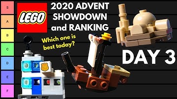 DAY 3: LEGO 2020 Advent Calendar SHOWDOWN! - Ranking Each Build