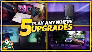 5 &quot;Play Anywhere&quot; Upgrades 💻🎮 - SETUP - List and Overview