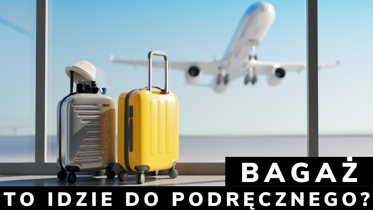 Bagaż lotniczy. Rejestrowany, podręczny i przedmiot osobisty - co gdzie włożyć oraz limity płynów.