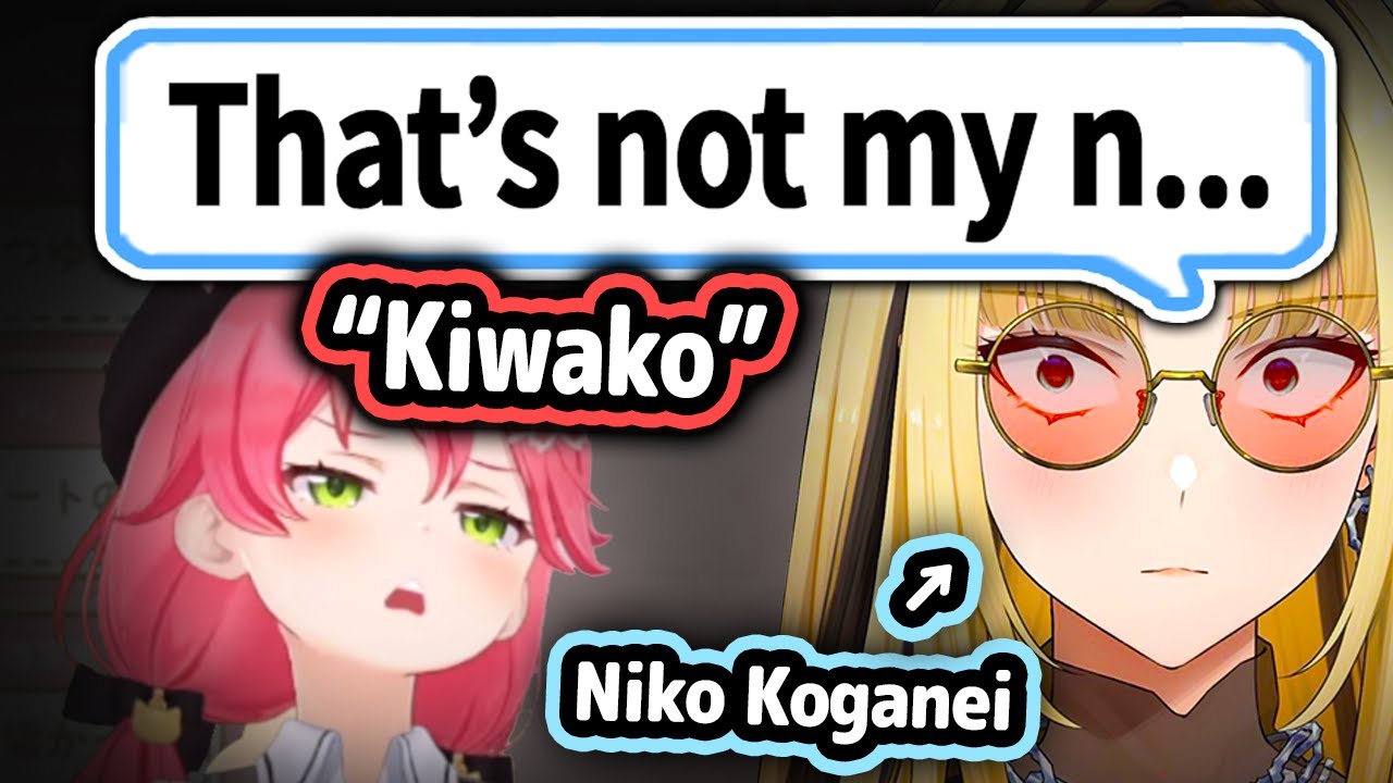 Miko's Already Messing Up New Flow Glow Member's Name...【Hololive】