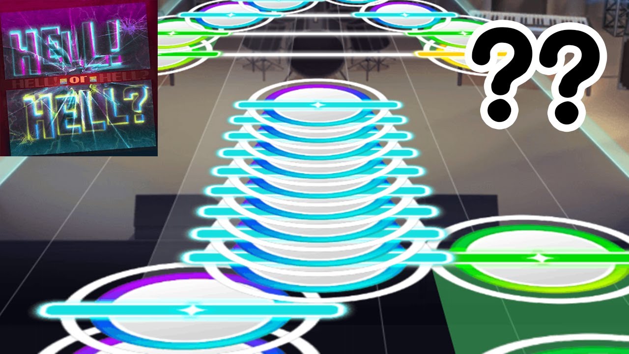 【バンドリ/뱅드림】 속도 1.0, 노트크기 200%로 쳐보는 HELL! or HELL? (SPECIAL)