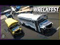 Figure 8 School Bus Race! | Wreckfest