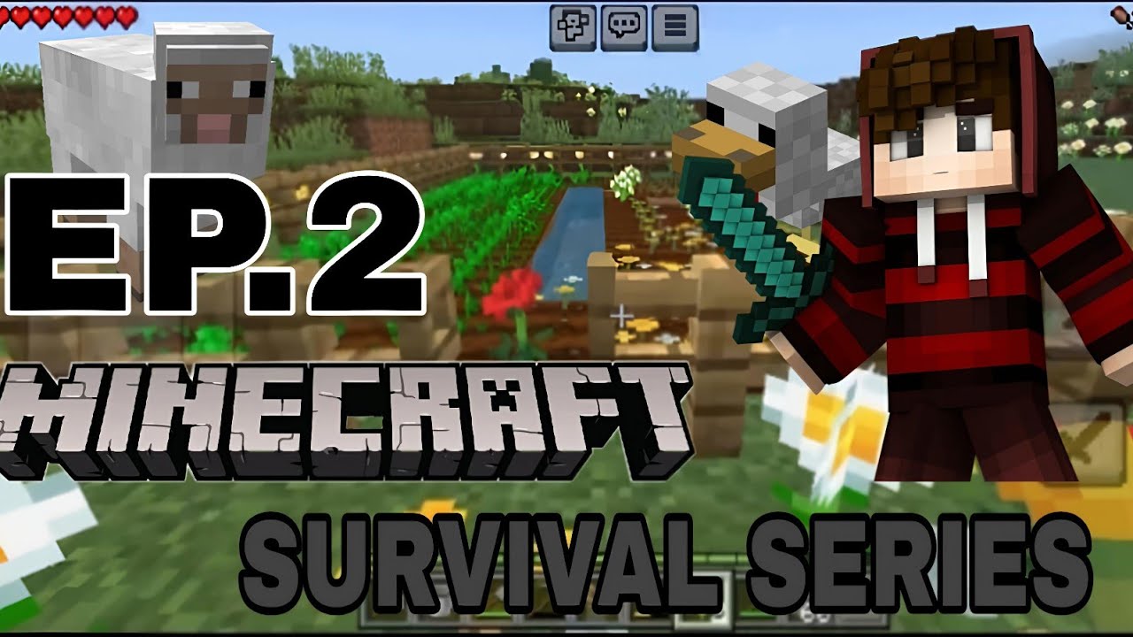 My First Farm 🥳 || MINECRAFT SURVIVAL SERIESEpisode 2