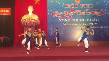 Tiết mục đạt giải nhì cấp Huyen hội thi giai điệu tuổi hồng của THCS Kim Thư