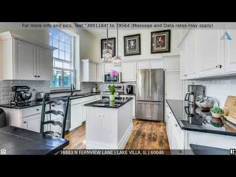 36883 N Fernview Lane, Lake Villa, IL home video tour