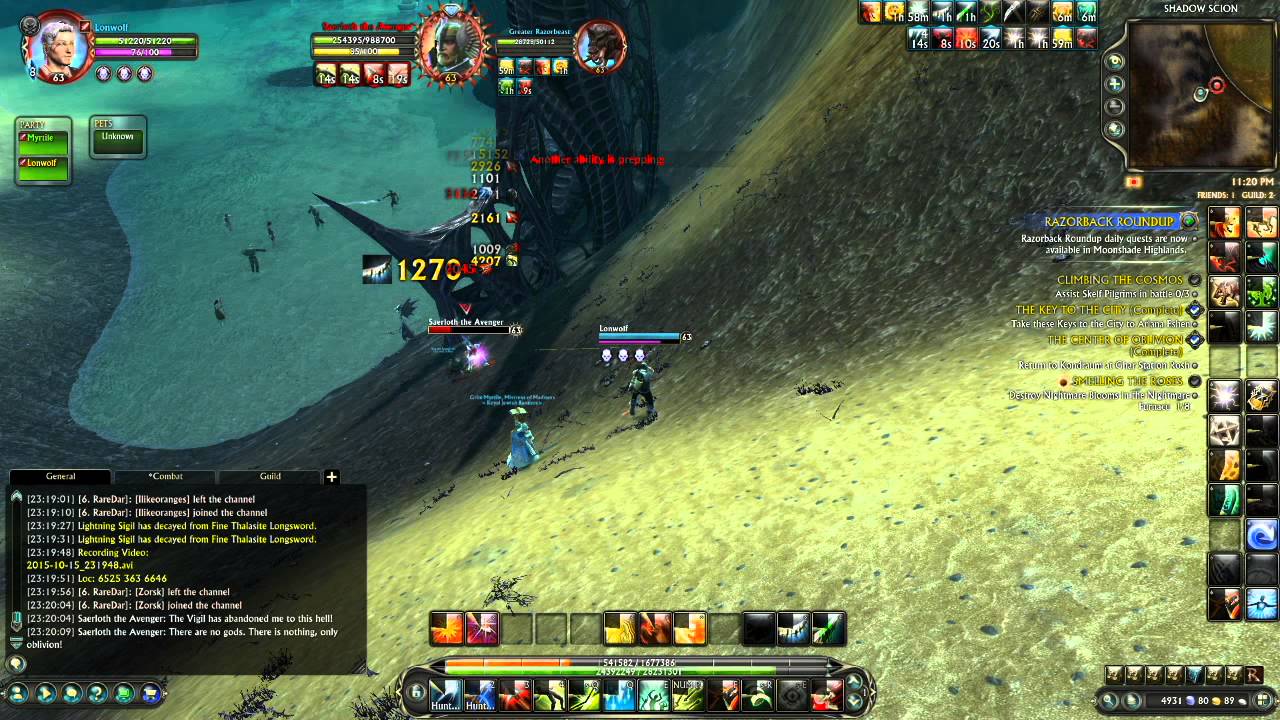 RIFT 3.4 Saerloth the Avenger Rare Mob - Draumheim