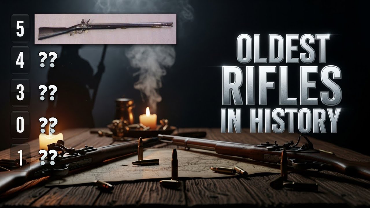 5 Oldest Rifles in History – From 1800 to the Early 1600s unknown enigma 