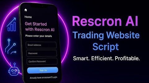 Rescron Ai - Auto Trading Website Php Script l Rescron Ai Free Php Script 