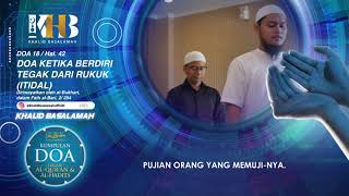 [KHB DOA] Doa Ketika Berdiri Tegak Dari Rukur (Itidal)