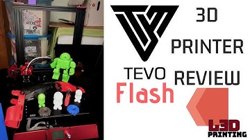 Tevo Flash 3d Printer Review//BEST 3D PRINTER EVER!!!