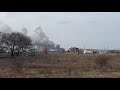 24 февраля 2022 года - Взрывы в Мелитополе в стороне аэродрома