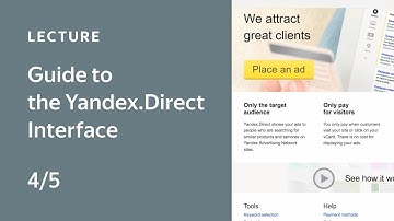 Guide to the Yandex.Direct Interface. 4. Bid management