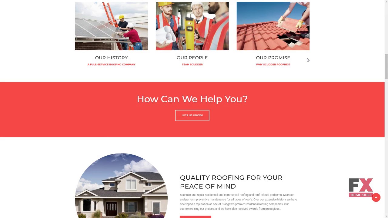 ROOFtops - Roofing Service WordPress Theme TMT Quinten Martin - YouTube