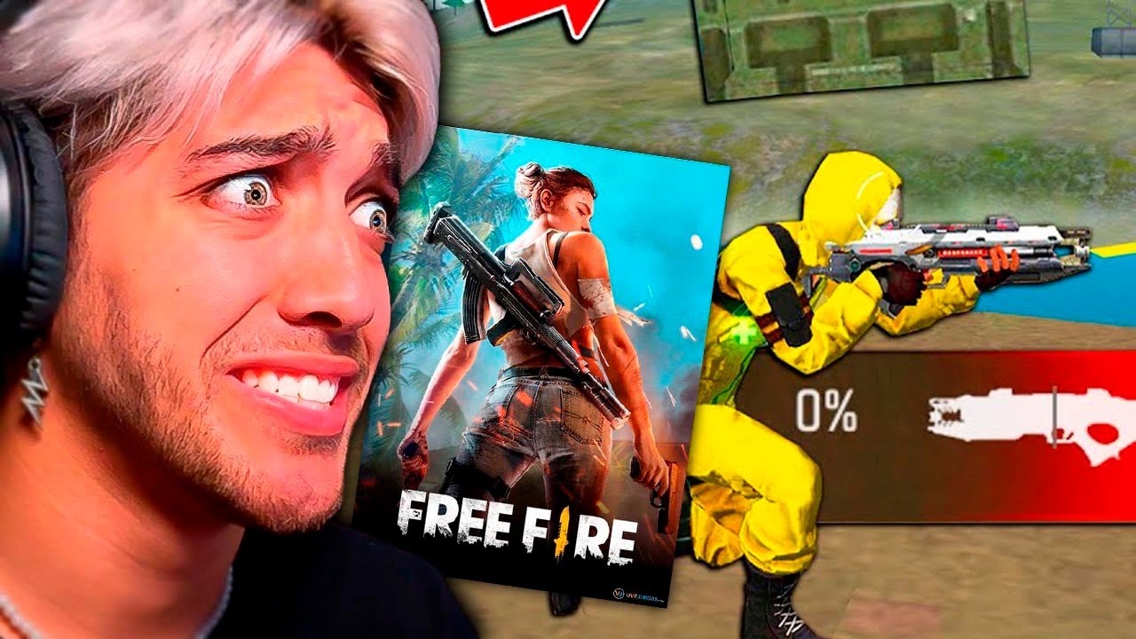 Jugué FREE FIRE por PRIMERA VEZ *sale mal*