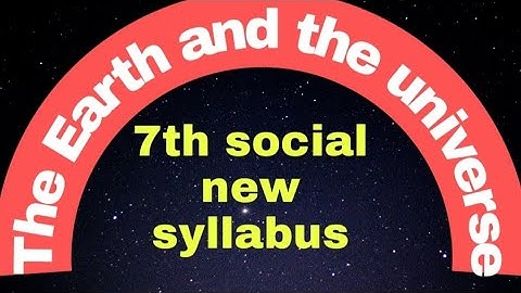 The universe and the earth #7thsocial#earth#universe