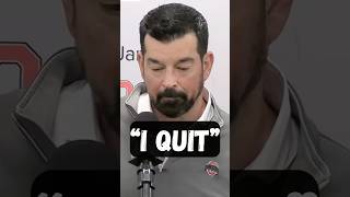 “I’m done with Ohio State” - Ryan Day Postgame Interview - Ohio State vs Texas