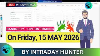 Live Bank Nifty Option Trading 📈 | Intraday Trading by Intraday Hunter
