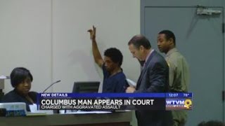 Shooting suspect appears in Columbus recorder's court Friday