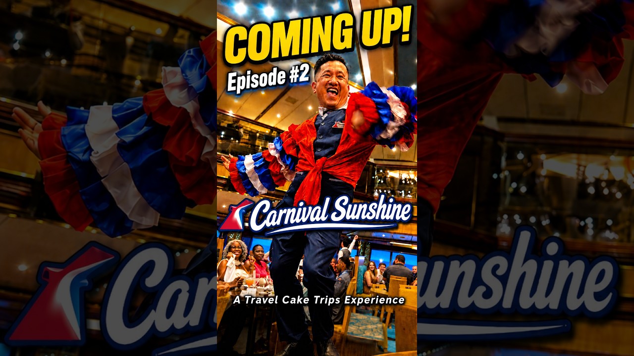 Carnival Sunshine SHOW - A Travel Cake Trips Experience